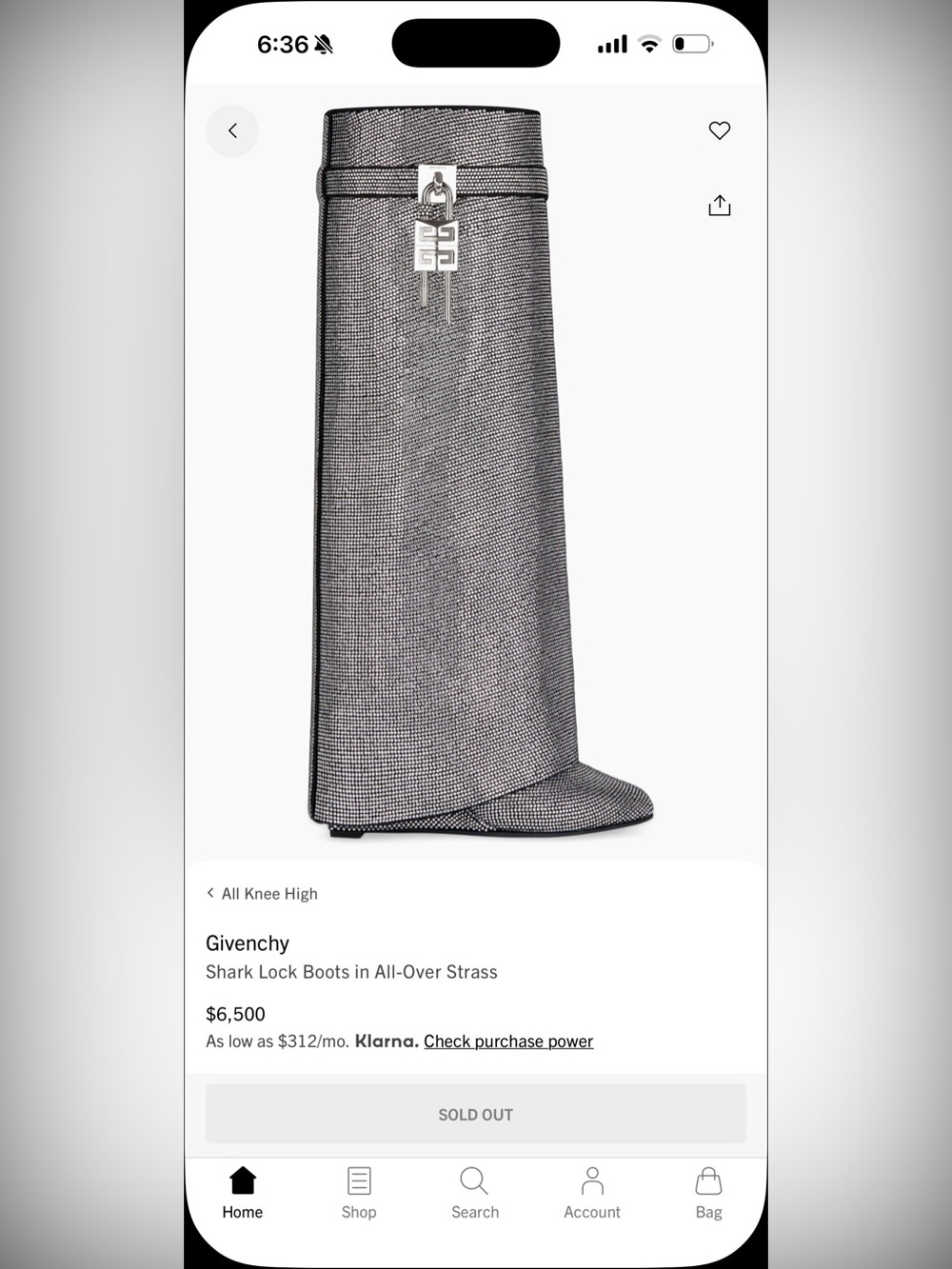 Givenchy Sparkly Shark boots - Picture 7 of 7
